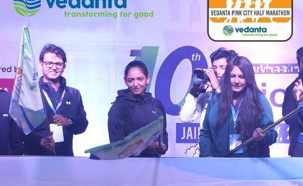 Vedanta Pink City Half Marathon 2025 more than 15000 participated in marathon in jaipur