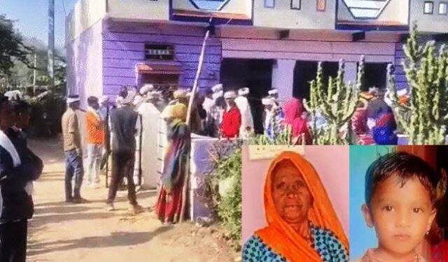 double murder for loot in salumbar old women and her daughters son murder for loot, Son-in-law suspected in semari salumbar