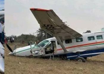 private plane crashes in Rourkela Odisha