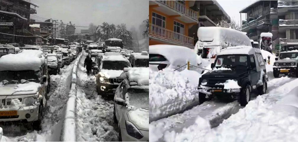 snowfall in hill stations india