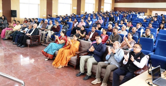 Lecture in memory of Prof. Vijay Shrimali in udaipur