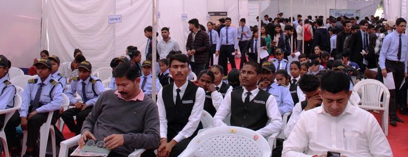 Mega Job Fair by zinc kaushal udaipur 350 youth gets job, many received offer letters on the spot