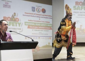 National Road Safety Month 2026 concludes in geetanjali medical college and hospital udaipur (2)