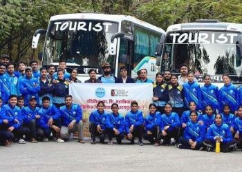 Pacific Physical Education College Educational tour going to Jaisalmer