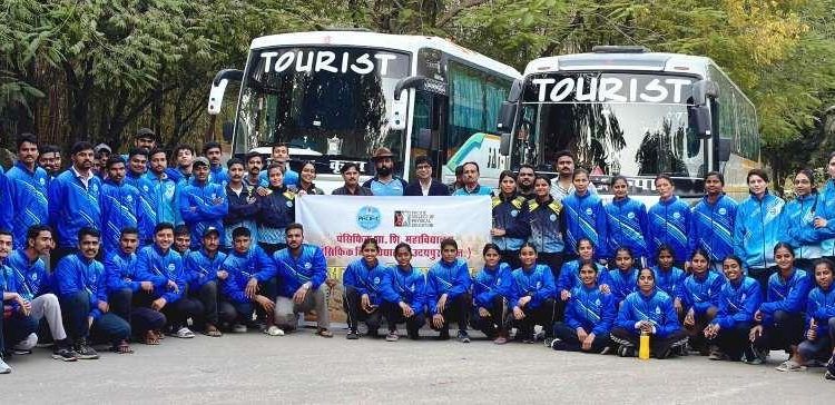 Pacific Physical Education College Educational tour going to Jaisalmer