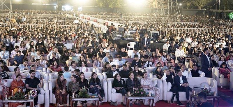 stand-up comedian Zakir Khan live performance in SYNAPSE 2026 by geetanjali university