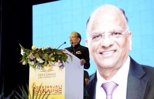 stand-up comedian Zakir Khan live performance in SYNAPSE 2026 by geetanjali university