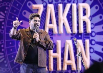 stand-up comedian Zakir Khan live performance in SYNAPSE 2026 by geetanjali university