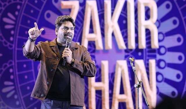 stand-up comedian Zakir Khan live performance in SYNAPSE 2026 by geetanjali university