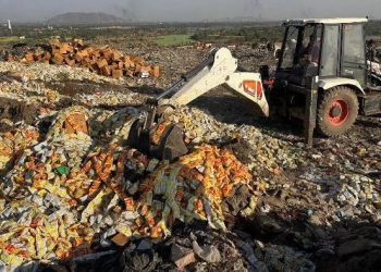 Amul brand 150000 kg expired food items destroyed by food safety department rajasthan