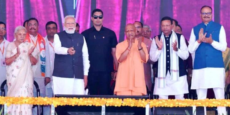 Ganga Expressway inauguration by pm modi Hardoi Uttar Pradesh