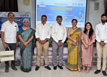 ISO 151892022 Training at geetanjali hospital GMCH