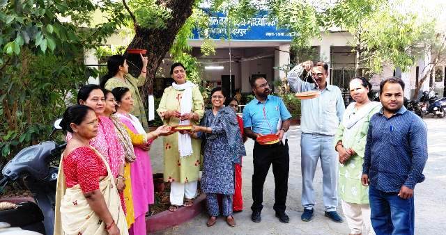 parinda abhiyan master kishan lal verma school udaipur rajasthan