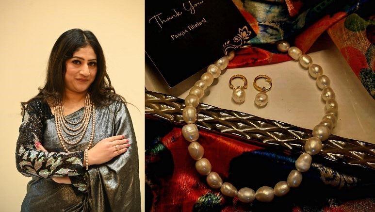 pragya tibriwal royal touch in every collection of Pragna and Prajna brand