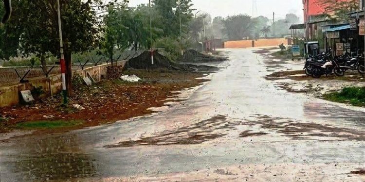 rain in hanumangarh rajasthan