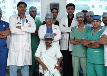 udaipur geetanjali hospital doctors team Treated Heart Failure Patient Suffering from RSOV via Non-Invasive Device Closure