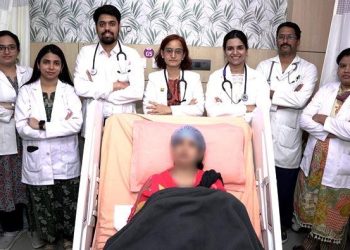 udaipur geetanjali hospital doctors teamwork saves woman life admitted in serious condition