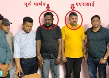 ACB Trap dungarpur acb arrest Cyber ​​Police Station ASI and Former parshad for taking Bribe in mule account case