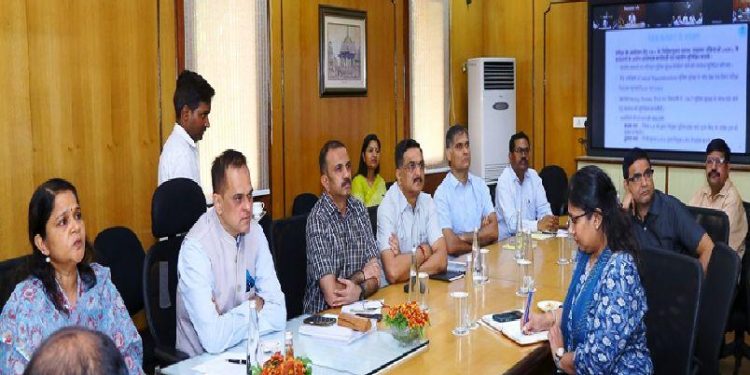 Chief Secretary rajasthan review meeting regarding NEET UG-2026 Exam