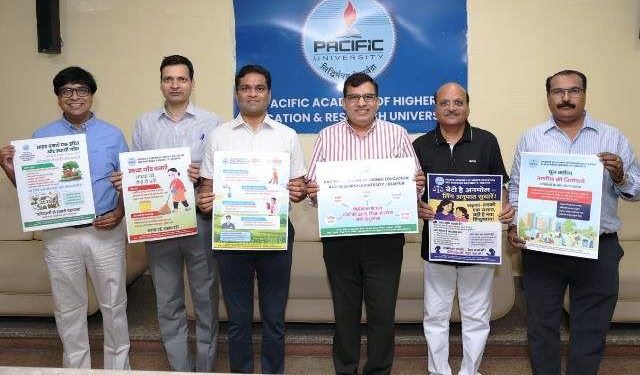Pacific University Launches Unnat Bharat Abhiyan in 16 Villages udaipur