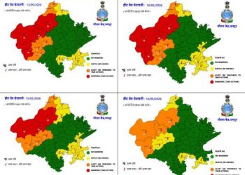 Rajasthan Heatwave Red Alert Public Urged to Exercise Caution
