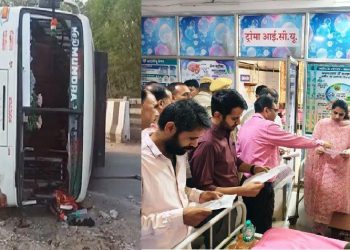 Road accident in Chittorgarh one passenger died