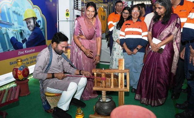 Union Minister G. Kishan Reddy visits Hindustan Zinc Dariba Smelting Complex -1