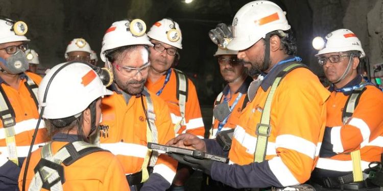 Union Minister G. Kishan Reddy visits Hindustan Zinc Dariba Smelting Complex
