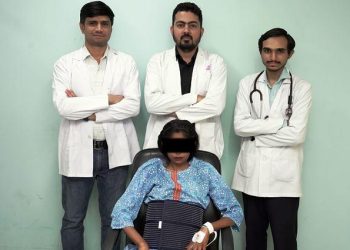 geetanjali doctors team done successful surgery of big cyst in stomach to save patient