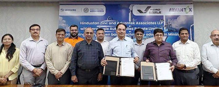 Hindustan Zinc signs MoU with Advantek Associates and Aero Eagle to explore Hydrogen Fuel solutions