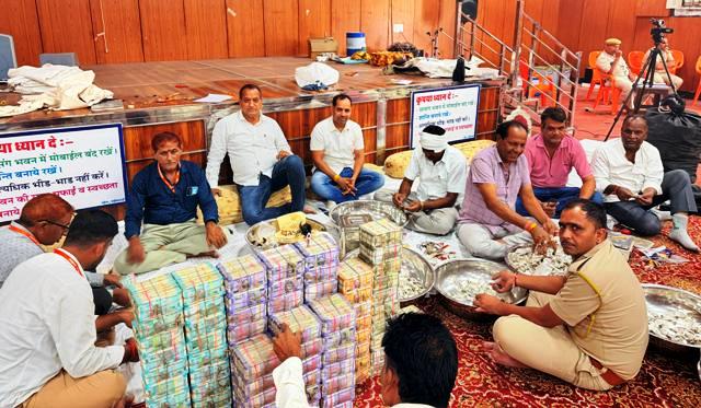 Sanwaliya Seth Treasury Offerings worth 40 crore found during counting conducted in june Sanwaliya Seth Temple Chittorgarh