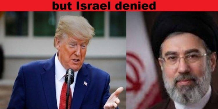 US and Iran agreed peace deal israel denied