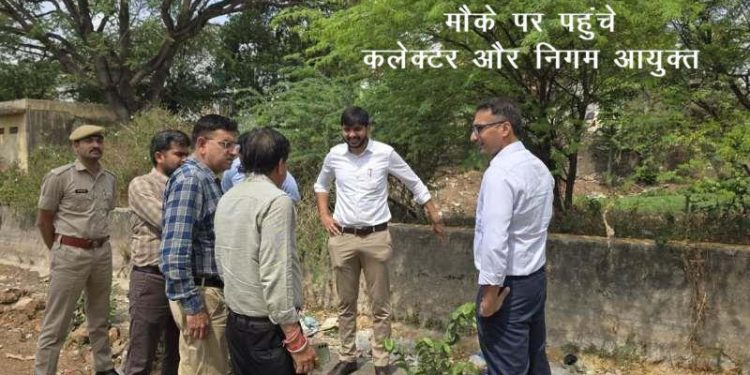 Udaipur Collector Inspects Madar nahar