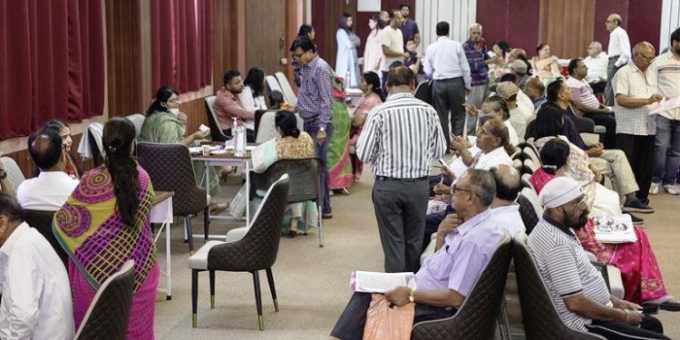 Udaipur Free Health Camp by geetanjali medical college and hospital with KG Gattani Foundation