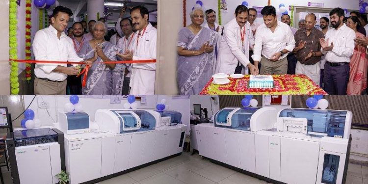 geetanjali-medical-college-cobas-pro-neo-ise-auto-analyzer-inauguration-udaipur