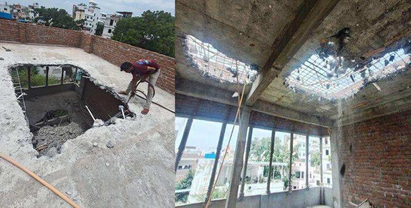 udaipur pichola lake illegal construction demolish nagar nigam udaipur
