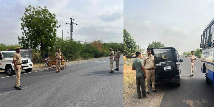 rajasthan traffic police special challans drive