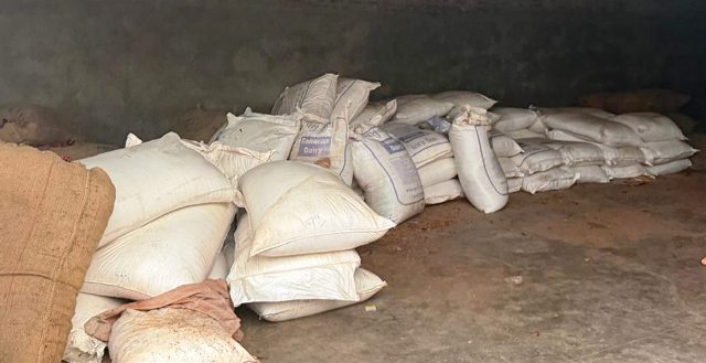 shudh aahar milawat par vaar Sumerpur Pali rajasthan 8000 kg of Adulterated Spices Seized