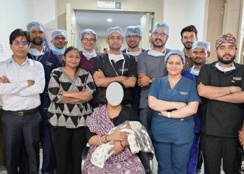 udaipur PMCH Pacific hospital pediatric doctor laparoscopic surgery successful of newborn baby