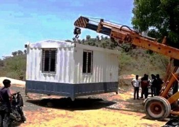 udaipur UDA Removes Encroachment of sand traders in Udaipur