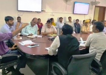 udaipur district disaster management meeting Collector Gaurav Agrawal directed to ensure zero waterlogging during monsoon 2026