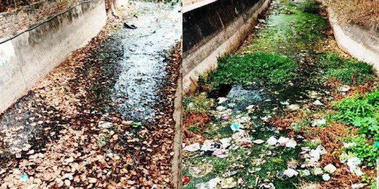 फतहसागर में पहुंचेगा सीवर और गंदगी: मदार नहर बनी गटर, कौन लेगा सुध ?