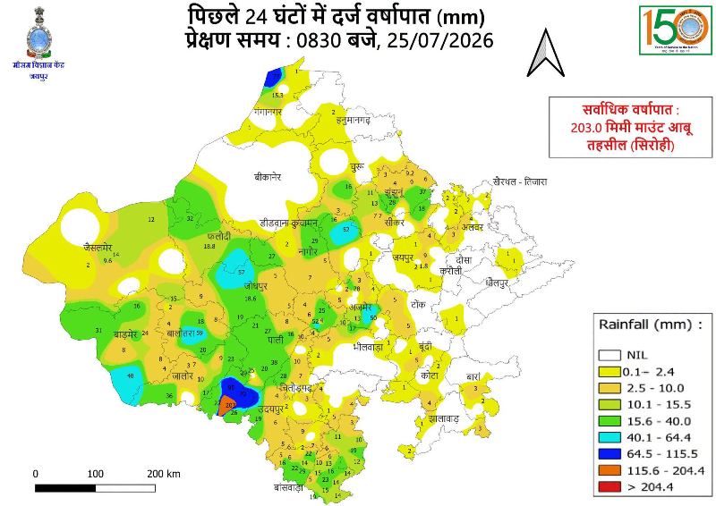 rajasthan monsoon update july 2026