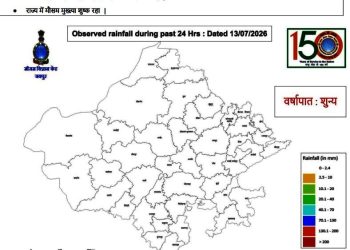 udaipur monsoon update Rajasthan Monsoon Break