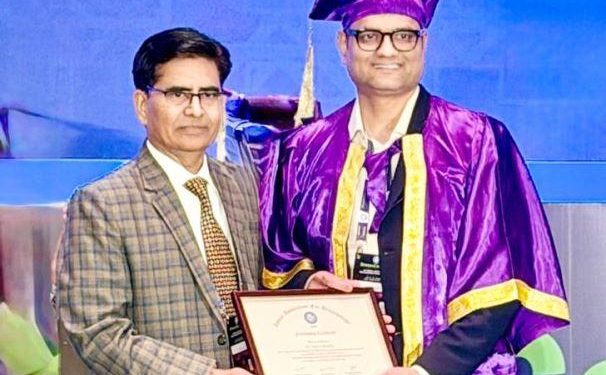 डॉ. अतुल लुहाड़िया को प्रतिष्ठित ब्रोंकोलॉजी फेलोशिप से सम्मानित, राजस्थान से एकमात्र चिकित्सक