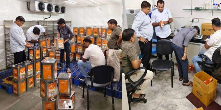 Legal Metrology Department conducted a major enforcement drive in Jaipur, fining Kirana King, Jhandewalas Food and other businesses 1.67 lakh