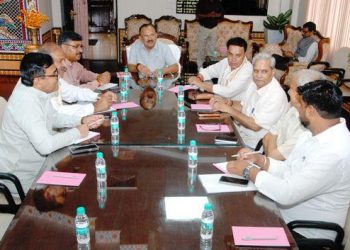 Rajasthan Assembly Speaker Vasudev Devnani chaired an all-party meeting ahead of the Sixth Session