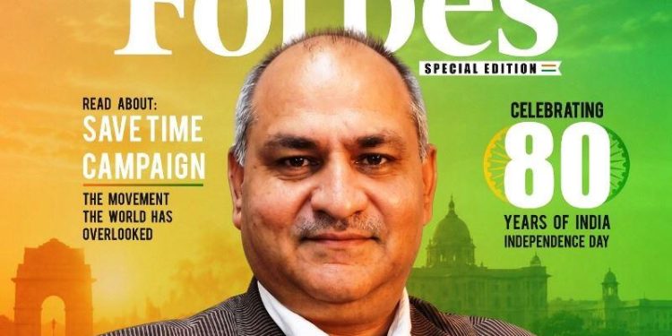 rajesh-chaplot-save-time-campaign-featured-in-forbes-india