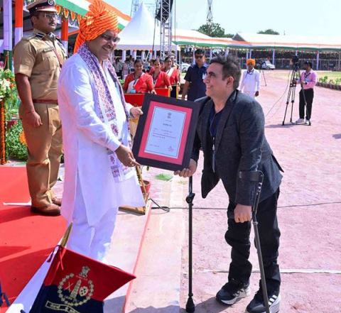 state level independence day 2026 dr arvinder singh honoured by cm bhajan lal sharma