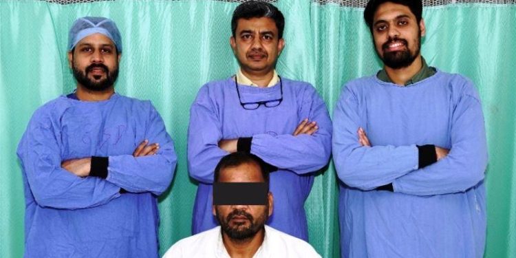 udaipur-geetanjali-hospital-black-pigment-cancer-successful-treatment